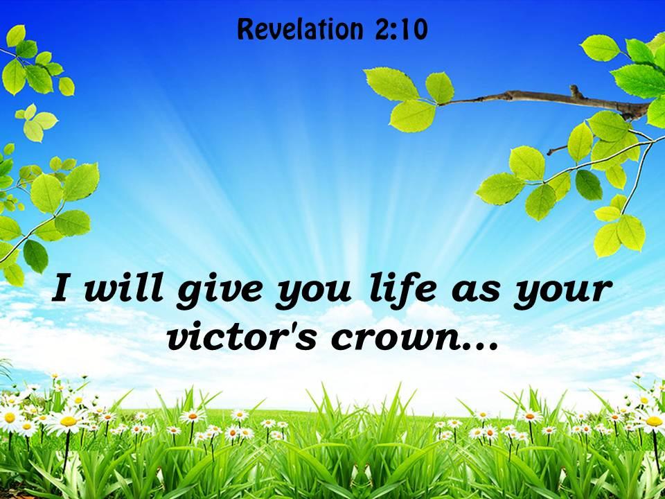 revelation_2_10_i_will_give_you_life_powerpoint_church_sermon_Slide01