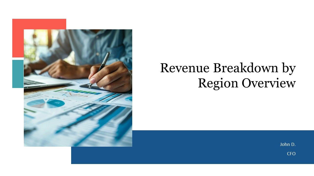 Revenue Breakdown By Region Overview PPT Template AT Revenue Breakdown By Region Overview PPT Template AT