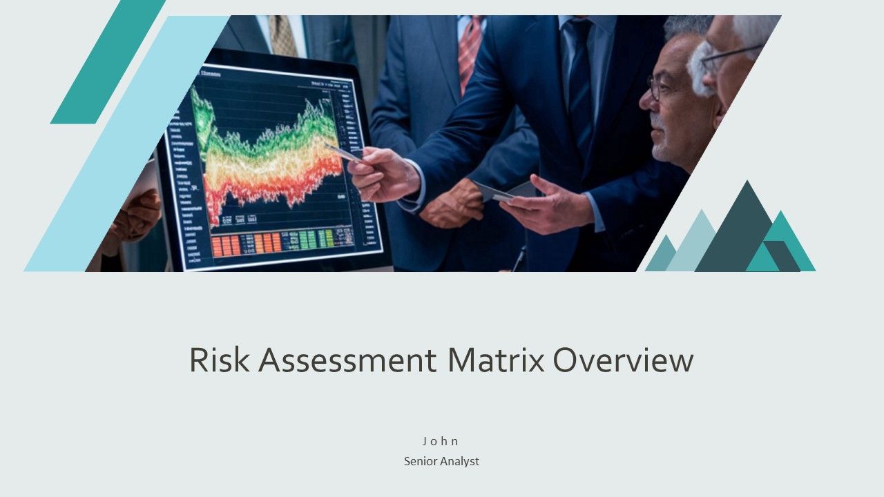 Risk Assessment Matrix Overview PPT Structure AT Risk Assessment Matrix Overview PPT Structure AT