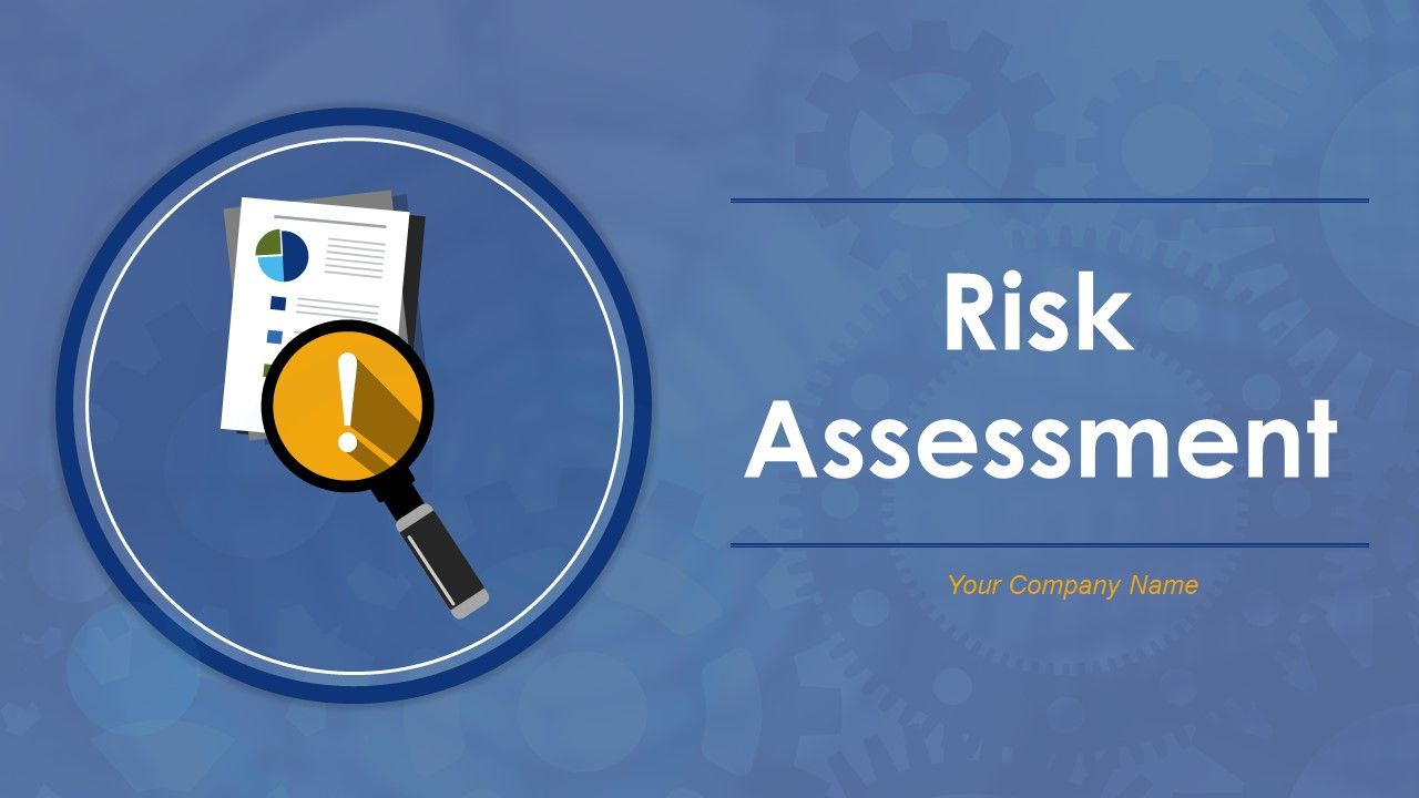 Risk assessment powerpoint presentation slides Slide00