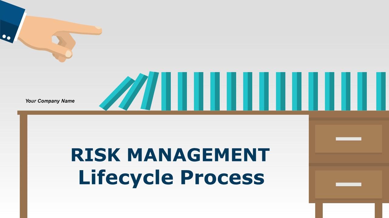 Risk Management Lifecycle Process Powerpoint Presentation Slides Slide00