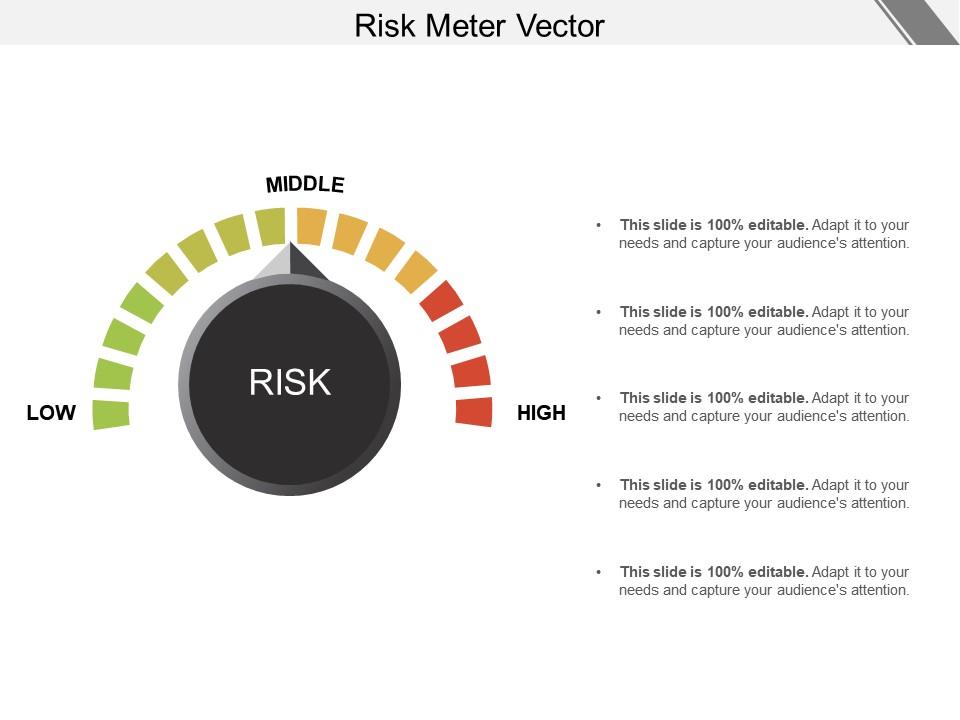 Risk meter vector Slide00