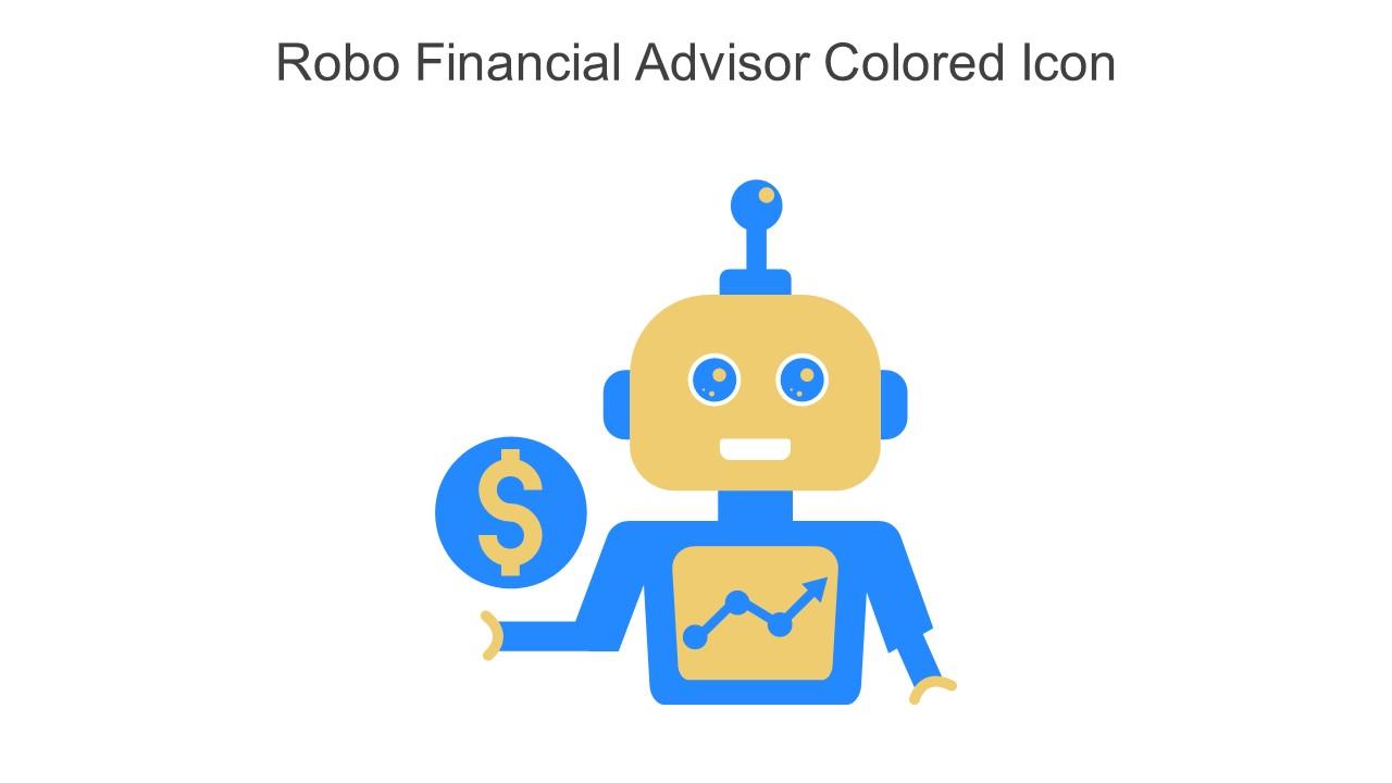 Robo Financial Advisor Colored Icon In Powerpoint Pptx Png And Editable
