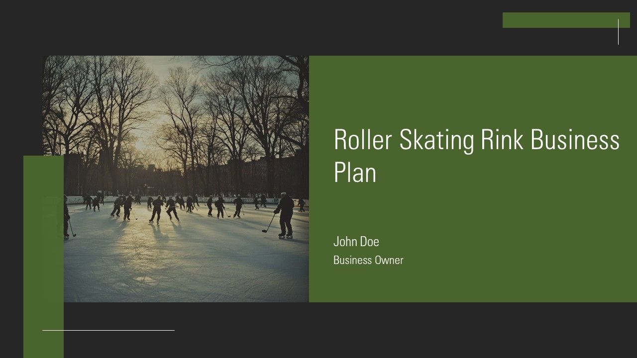 Ice Rink Business Plan Examples Roller Skating Rink Business Plan PPT Guidelines ACP