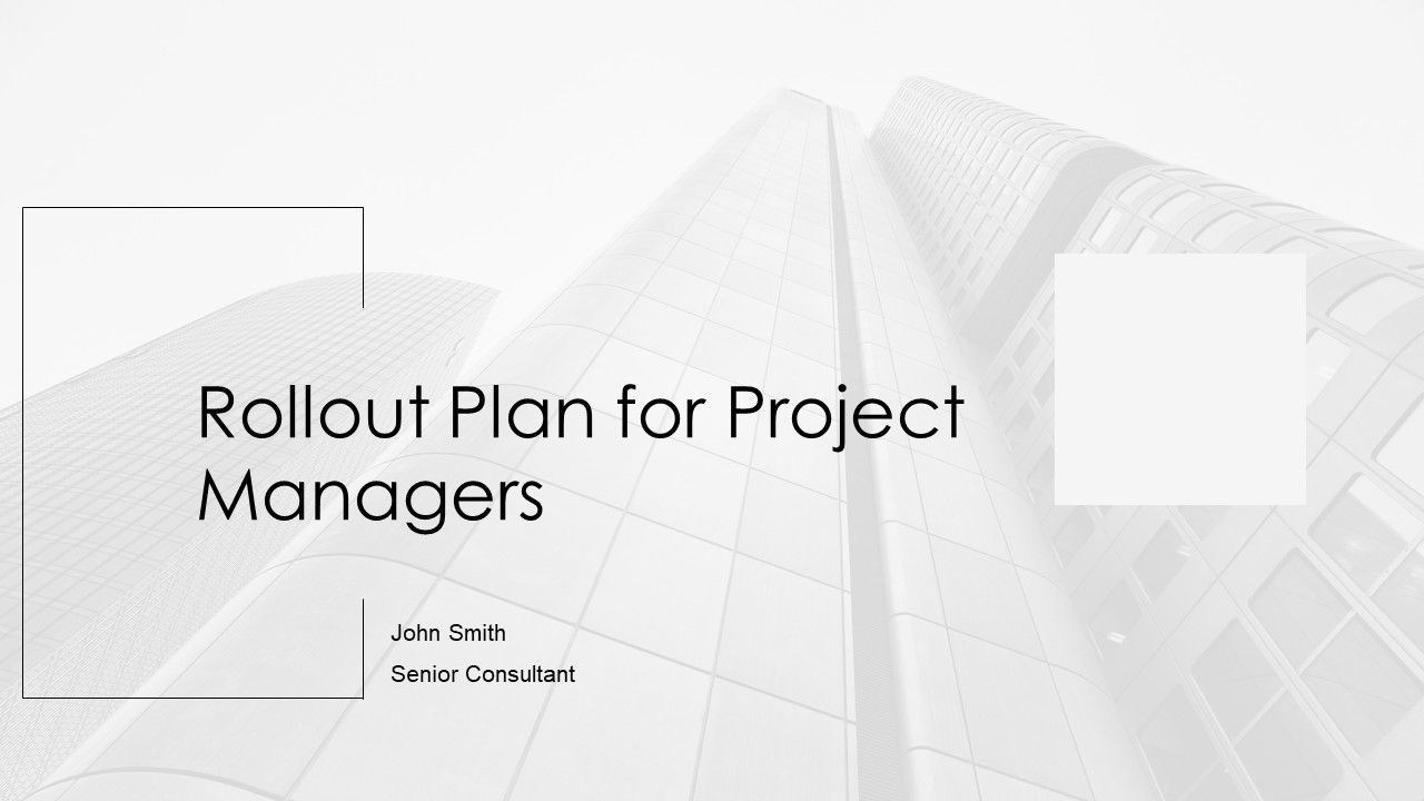 Rollout Plan For Project Managers PPT Summary AT Rollout Plan For Project Managers PPT Summary AT
