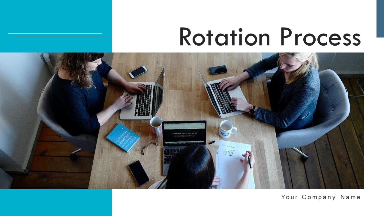 Rotation Process Organization Productivity Circular Arrows Planning Slide01