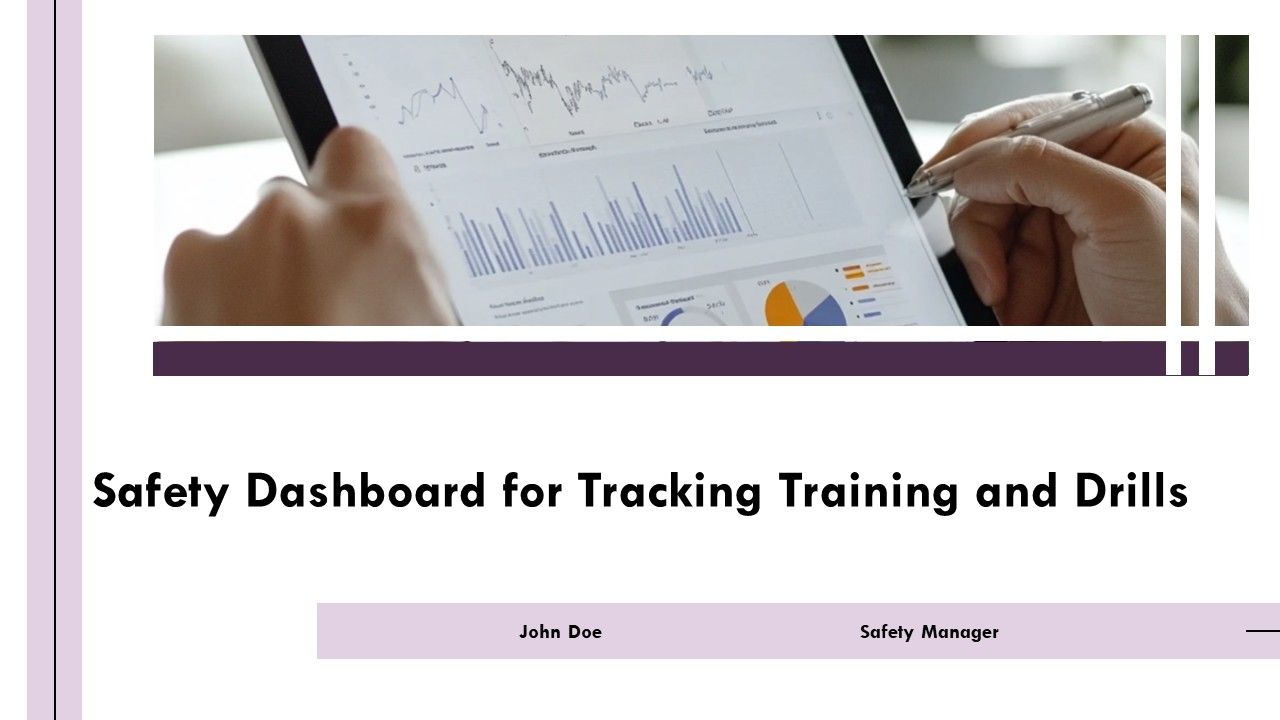 Safety Dashboard For Tracking Training And Drills PPT Summary AT