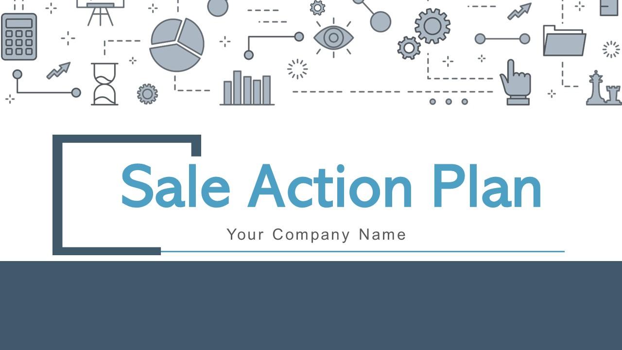 Sale Action Plan Planning Arrow Proposal Advertisement Development Analysis Evaluation Slide01