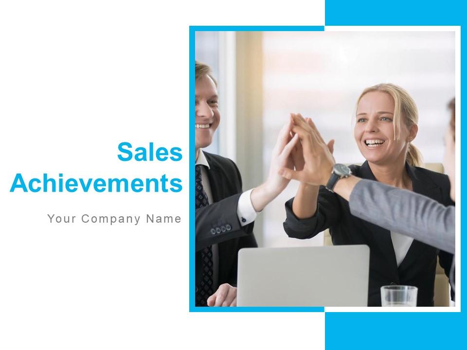 Sales achievements powerpoint presentation slides Slide00