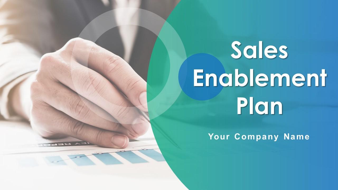Sales enablement plan powerpoint presentation slides Slide00