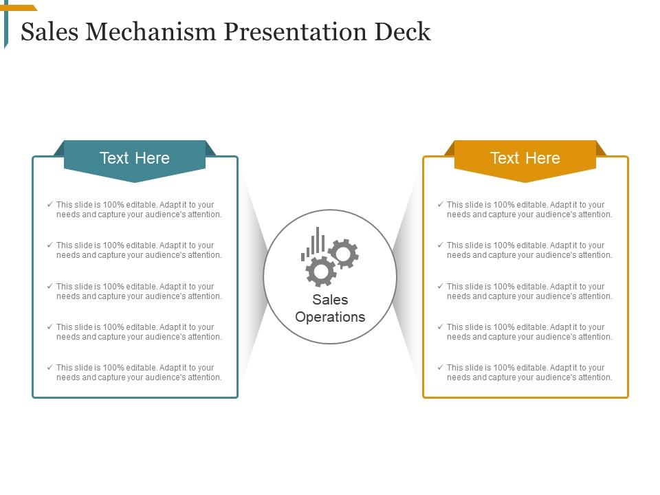 Sales mechanism presentation deck Slide00