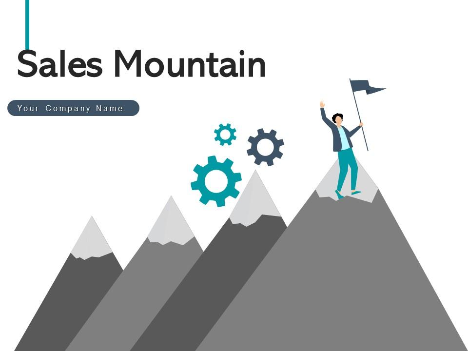 Sales Mountain Executive Planning Roadmap Financial Target Revenue Slide01