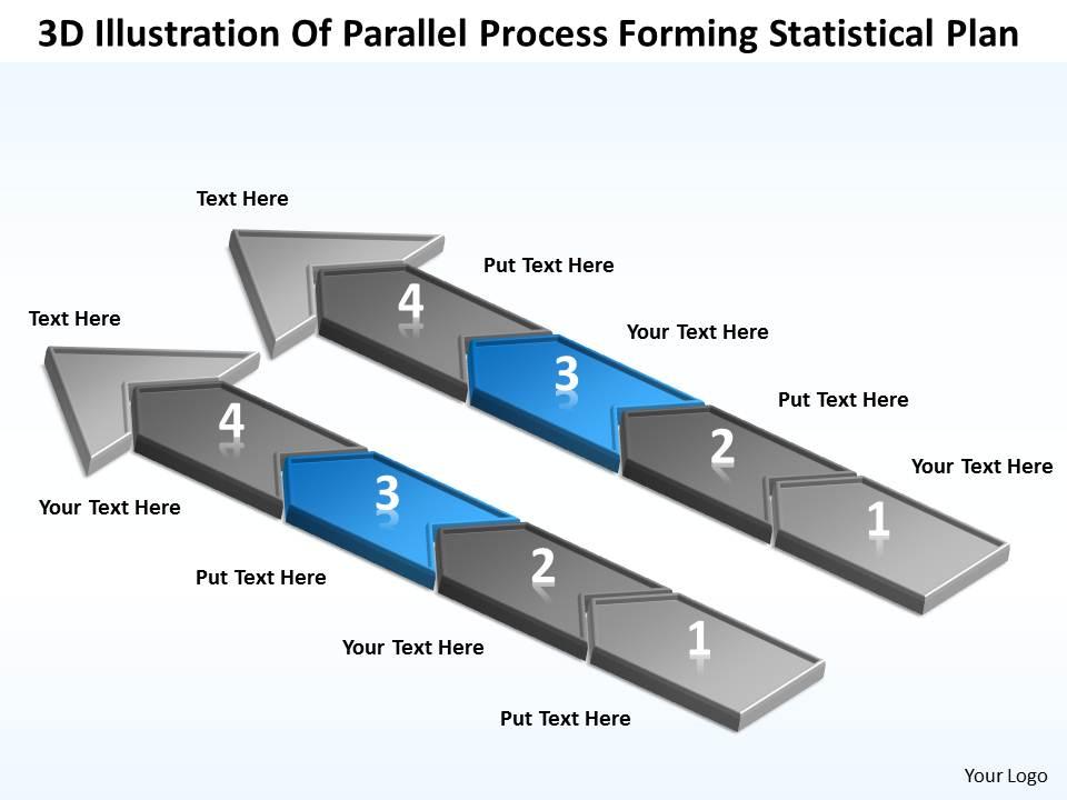 Sample Business Model Diagram Of Parallel Process Forming Statistical ...