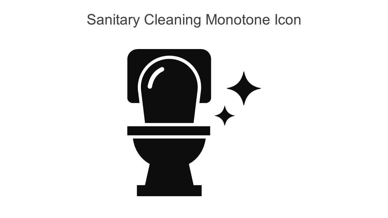 Sanitary Cleaning Monotone Icon In Powerpoint Pptx Png And Editable Eps ...