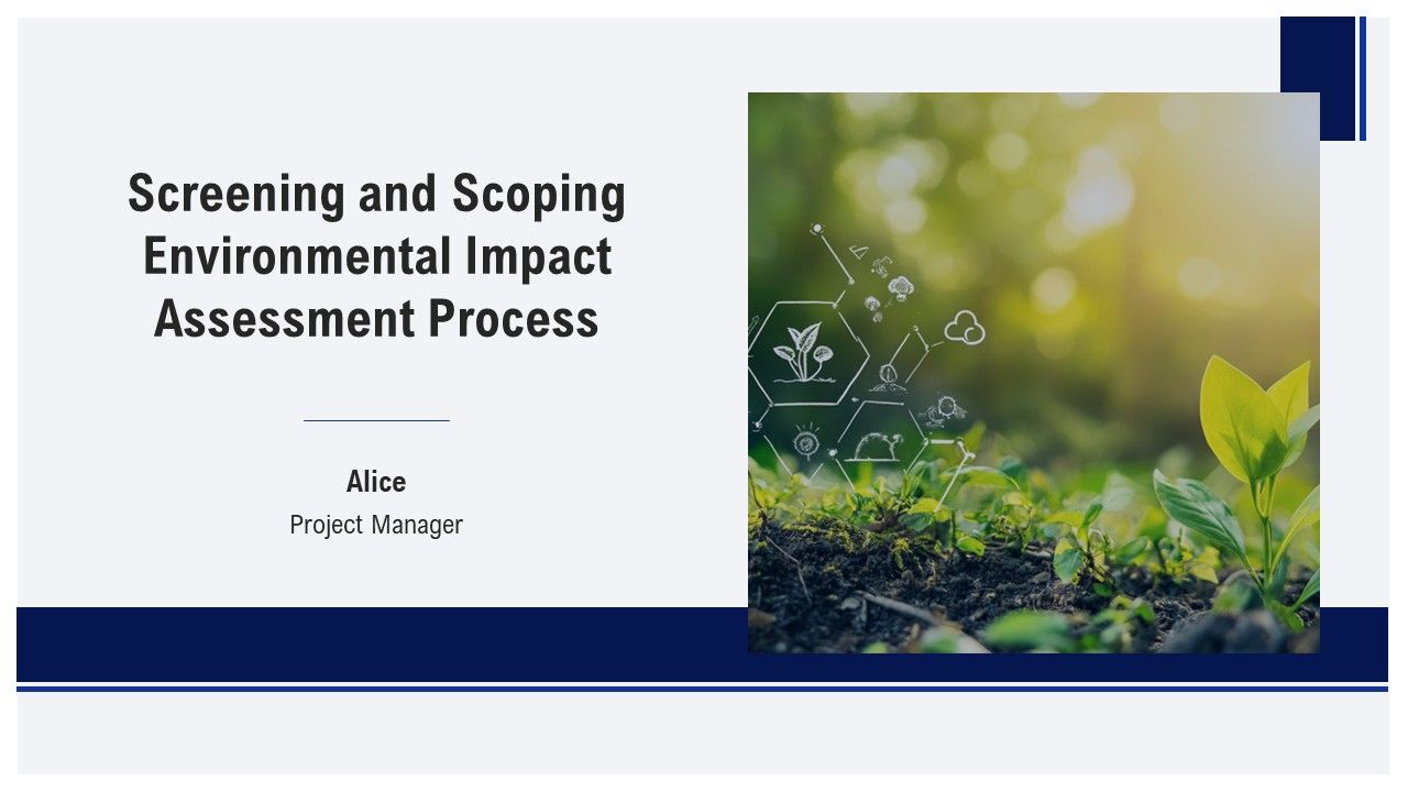 Screening And Scoping Environmental Impact Assessment Process PPT ...