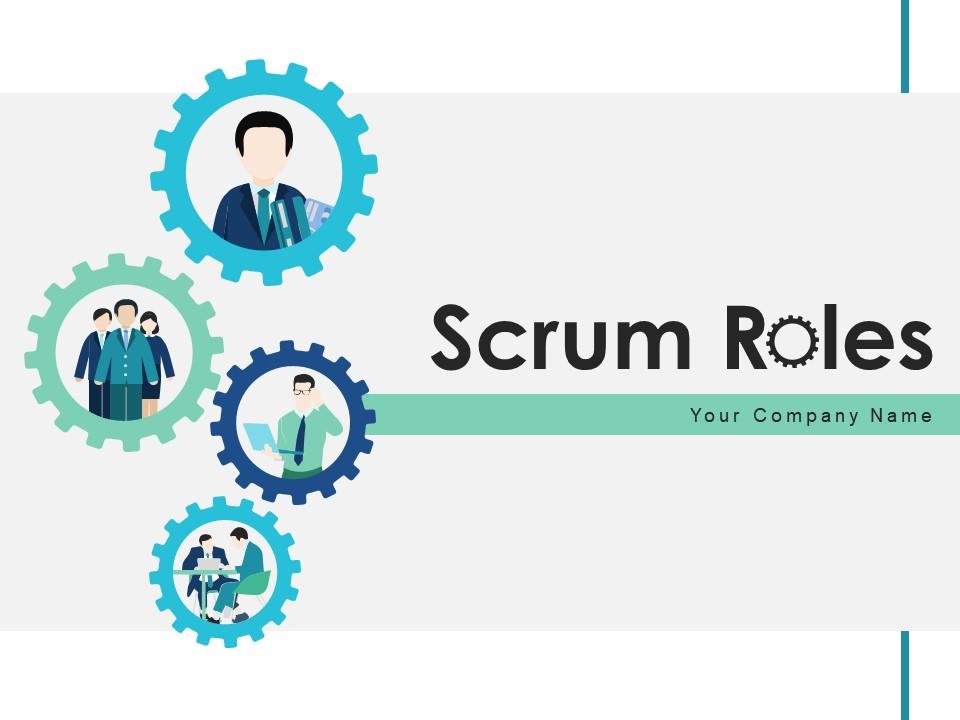 Scrum Roles Product Illustrating Responsibilities Business Communicator Framework Slide00