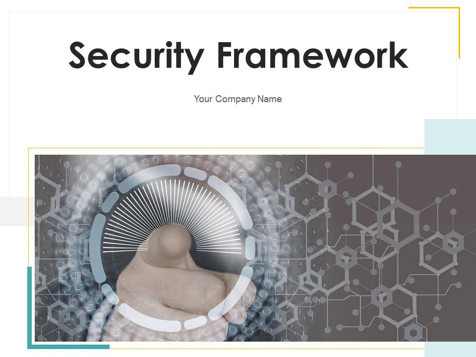 Security framework analysis management components organization assessment Slide00