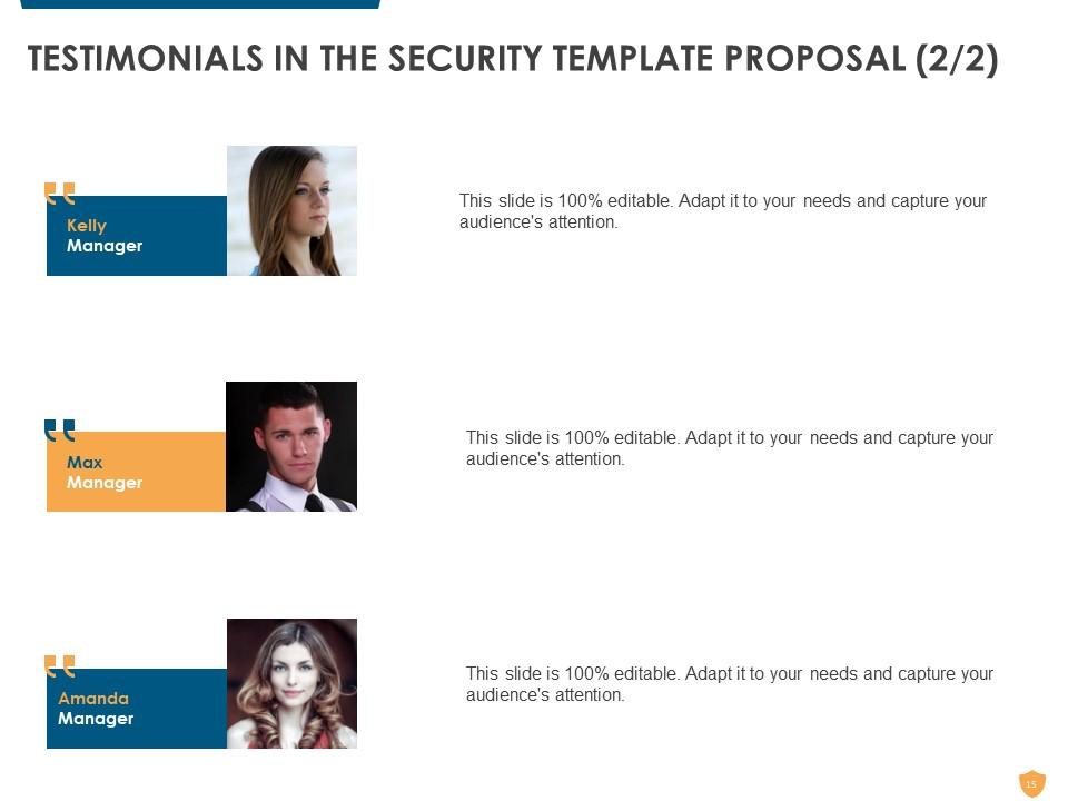 Security Template Proposal Powerpoint Presentation Slides ...