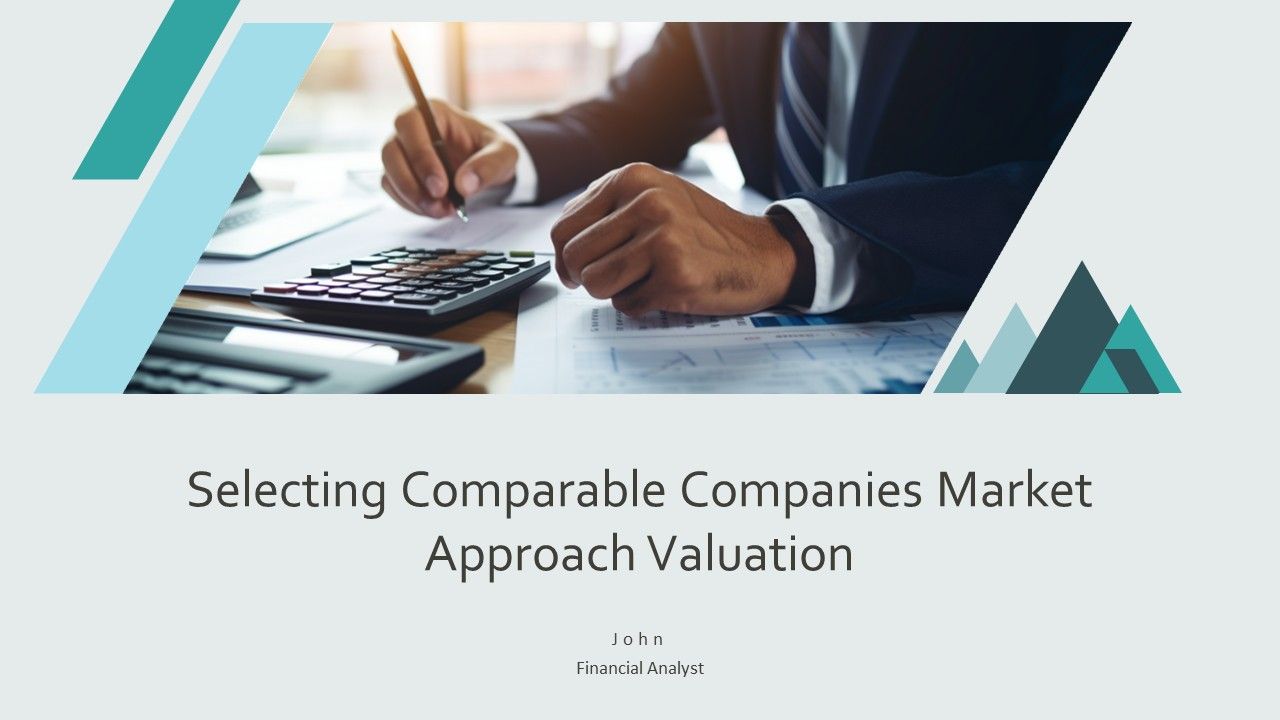 Selecting Comparable Companies Market Approach Valluation PPT Structure AT Selecting Comparable Companies Market Approach Valluation PPT Structure AT