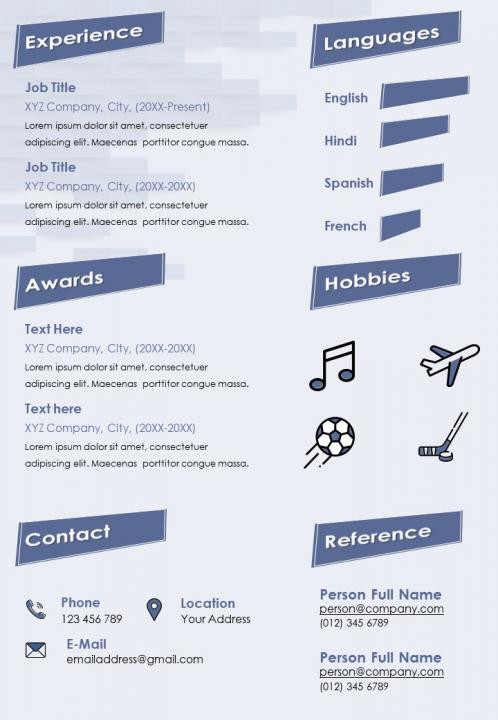 Top 10 Self Introduction And Journey - Self Introduction Creative Resume Cv Sample With Personal Info And Skills Slide02