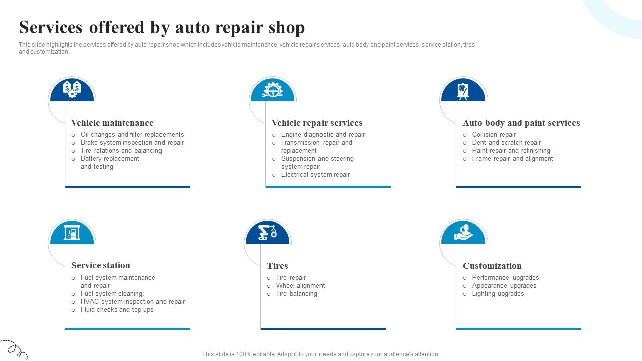 services-offered-by-auto-repair-shop-car-service-center-business-plan