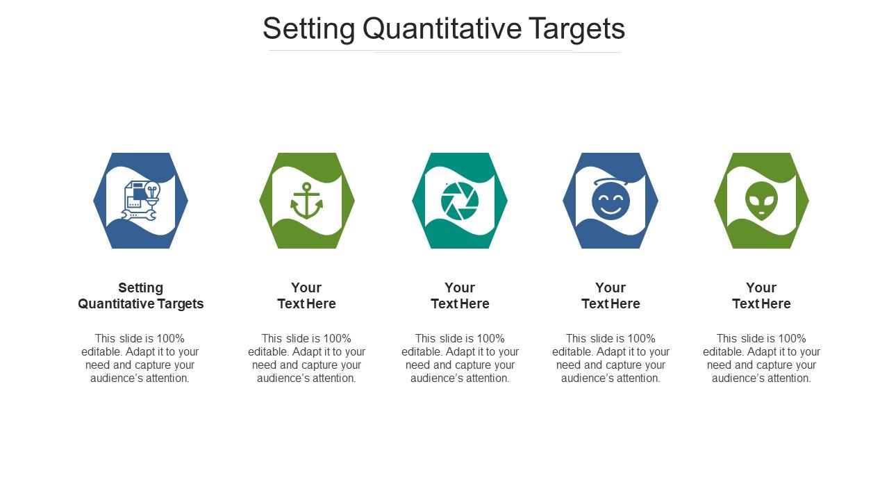 Setting Quantitative Targets Ppt Powerpoint Presentation File Slideshow