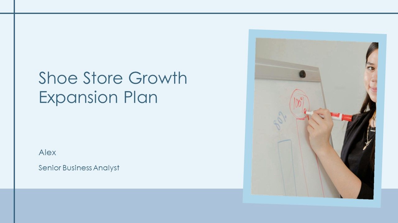 Shoe Store Growth Expansion Plan PPT Structure AT