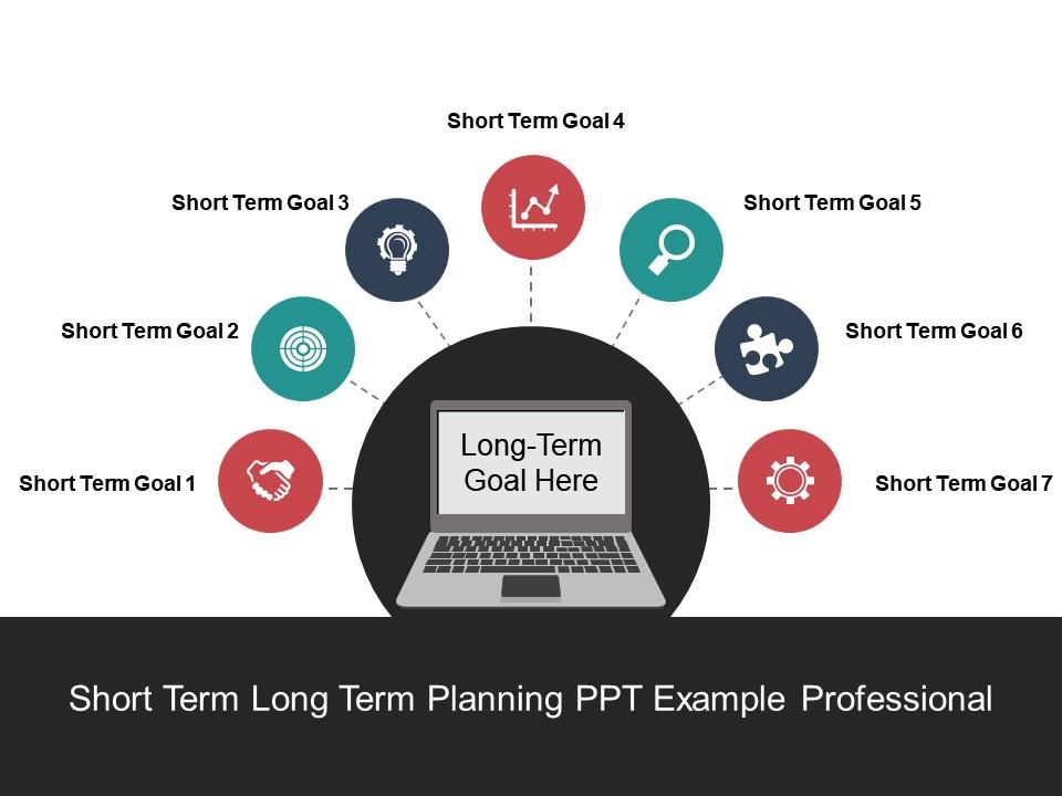Short term long term planning ppt example professional Slide01