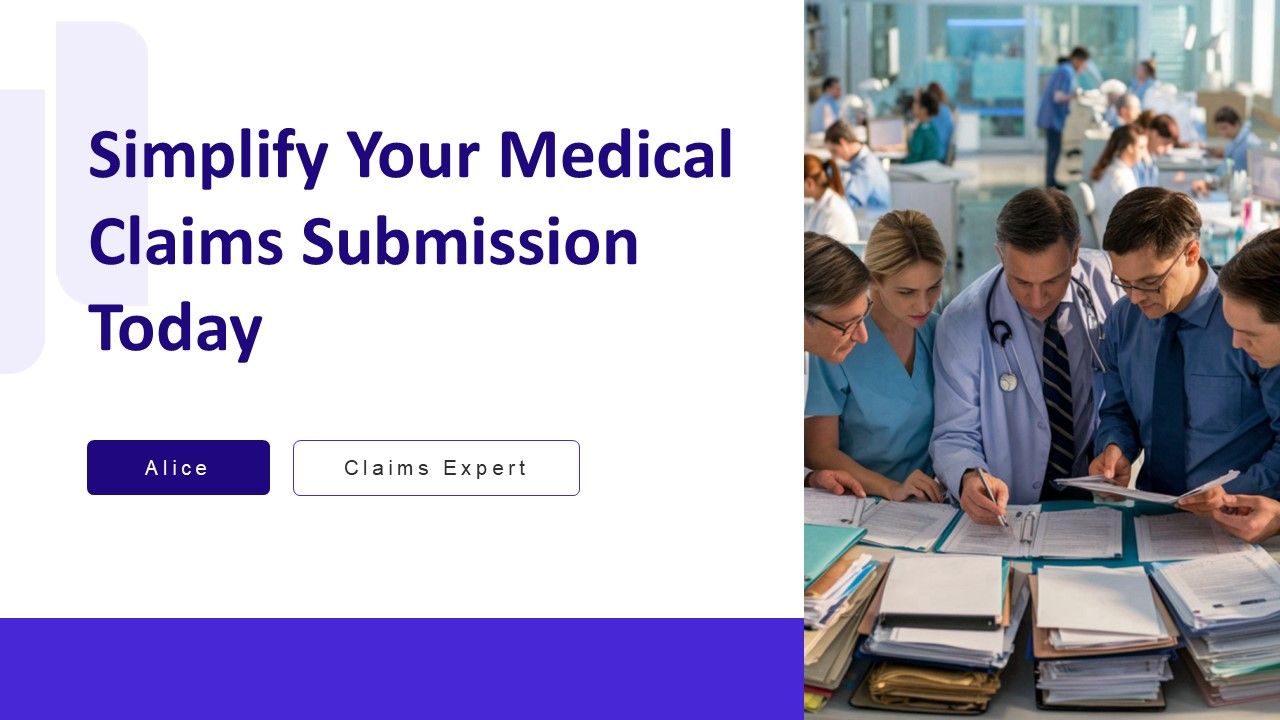 Simplify Your Medical Claims Submission Today PPT Outline AT Simplify Your Medical Claims Submission Today PPT Outline AT