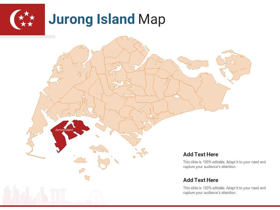 Singapore states jurong island map powerpoint presentation ppt template Slide00