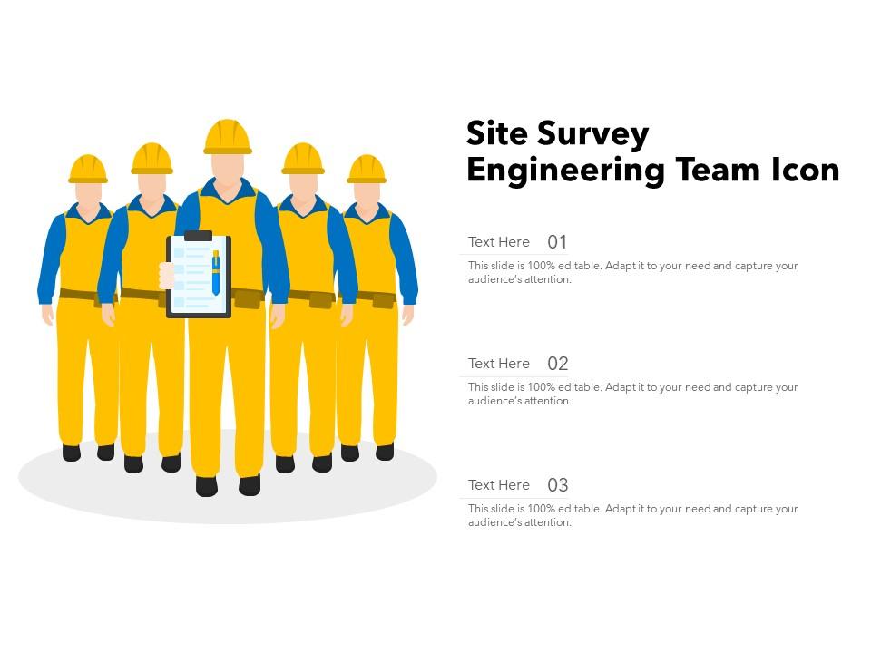 Site Survey Engineering Team Icon