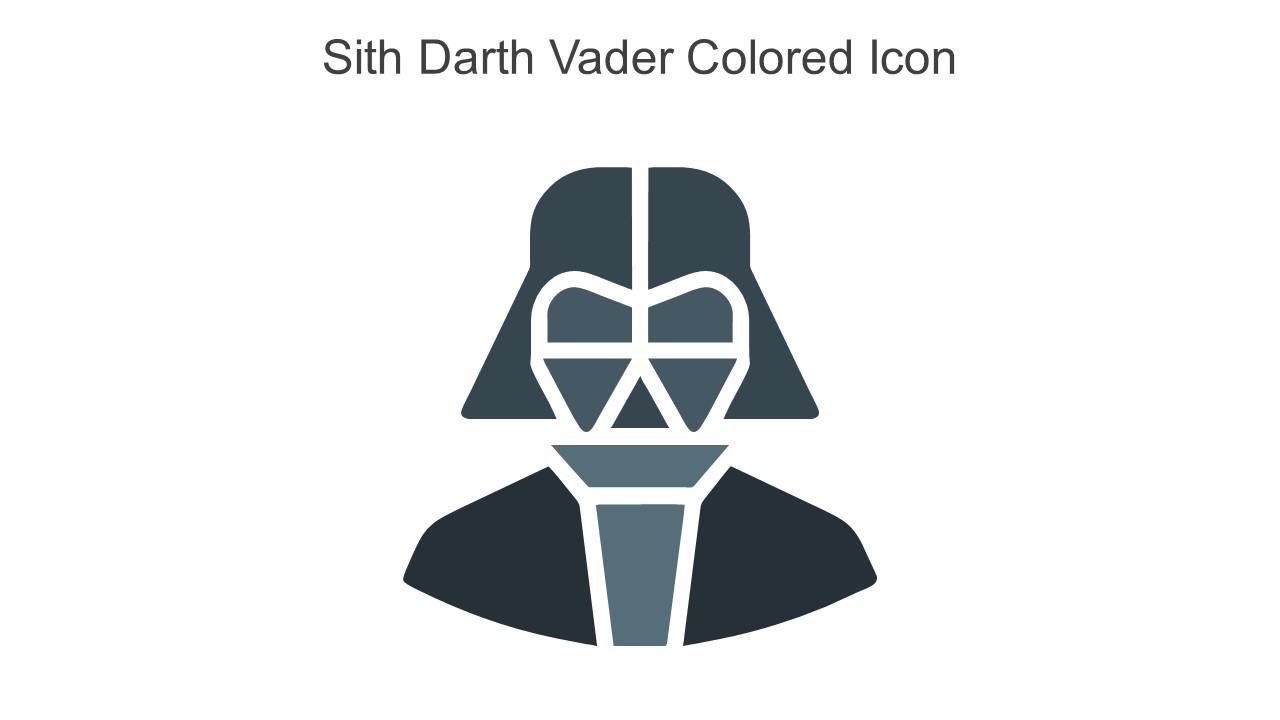Sith Darth Vader Colored Icon In Powerpoint Pptx Png And Editable Eps Format