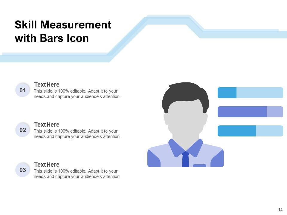 Skill Icon Employee Growing Measurement Transfer Skills Gear Head ...
