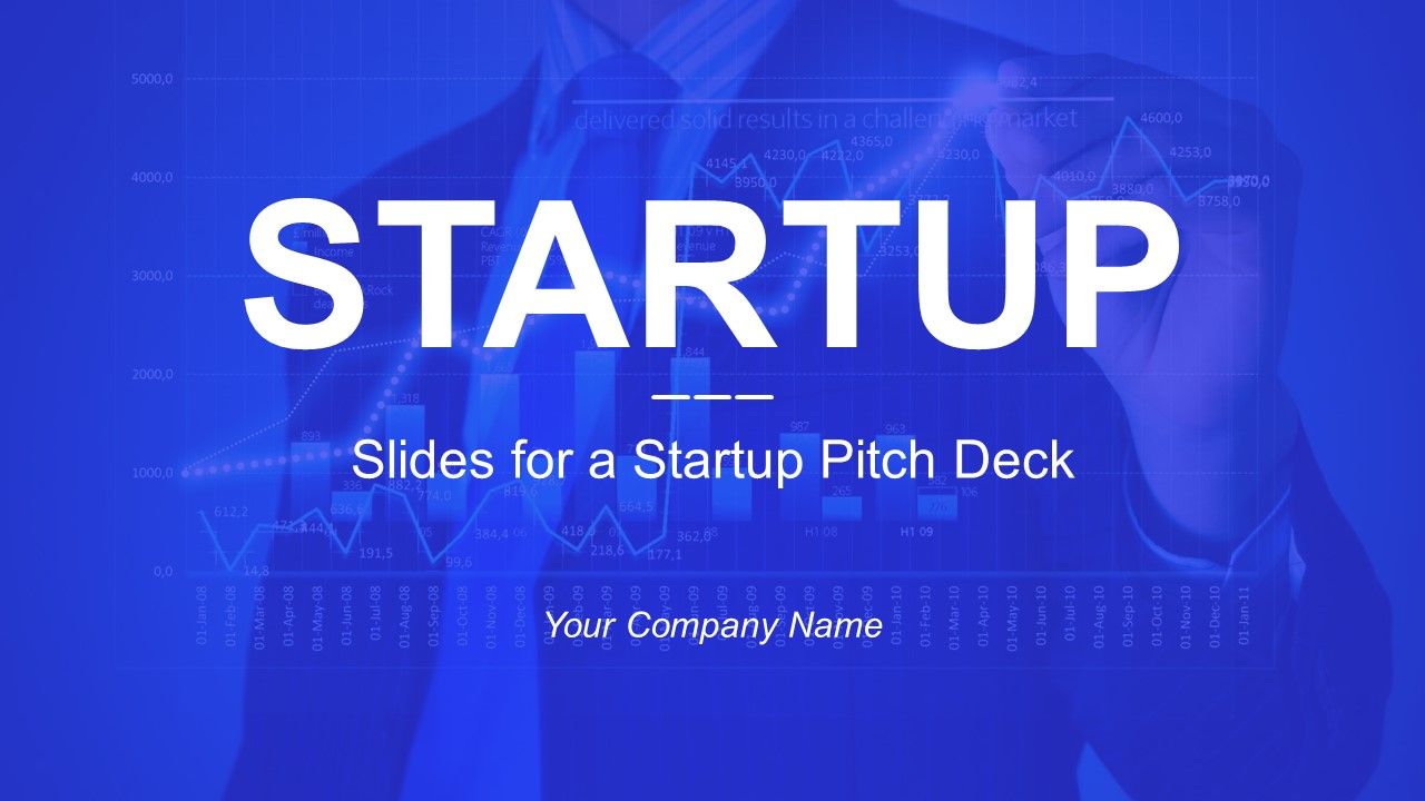 Slides for a startup pitch deck powerpoint presentation slides Slide01