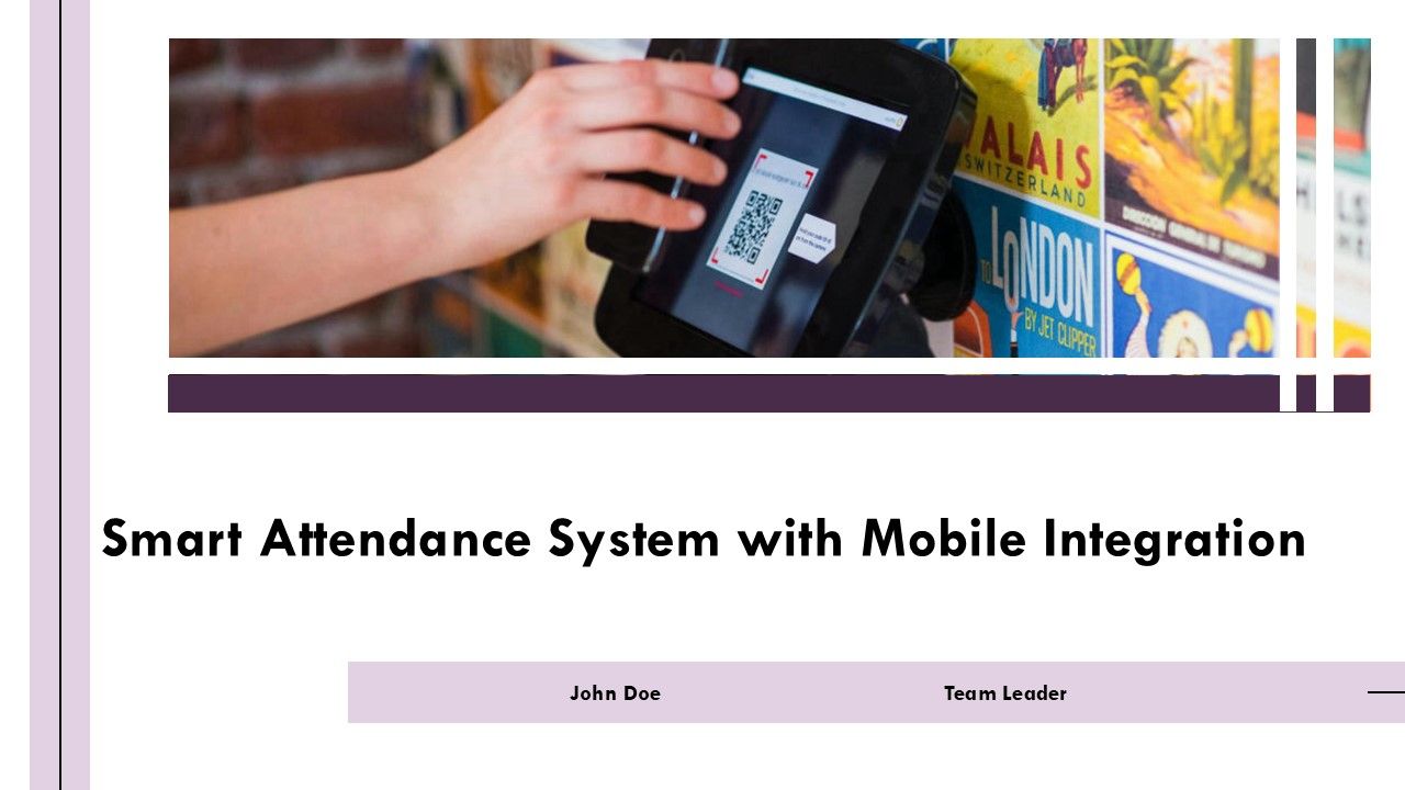 Smart Attendance System With Mobile Integration PPT Presentation AT
