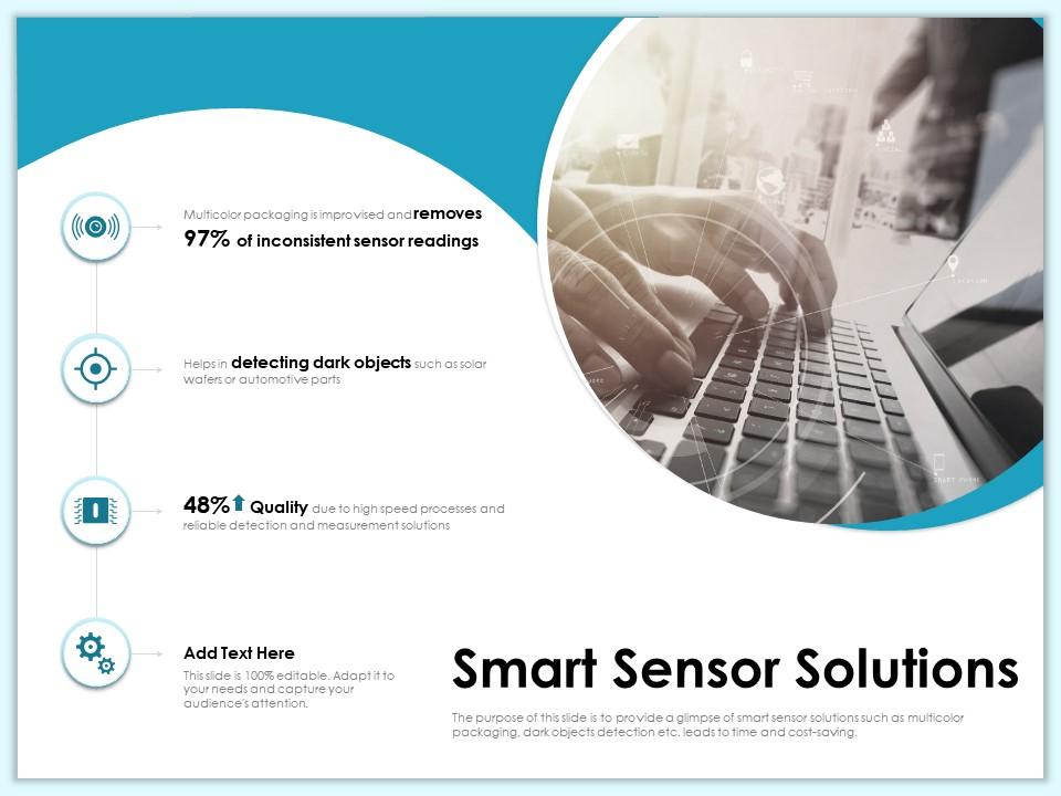 Smart Sensor Solutions Dark Objects Ppt Powerpoint Presentation