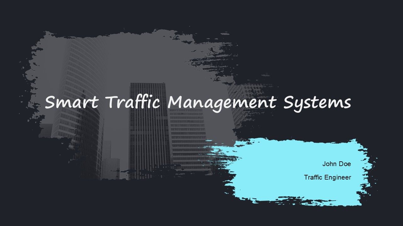 Smart Traffic Management Systems PPT Example AT Smart Traffic Management Systems PPT Example AT