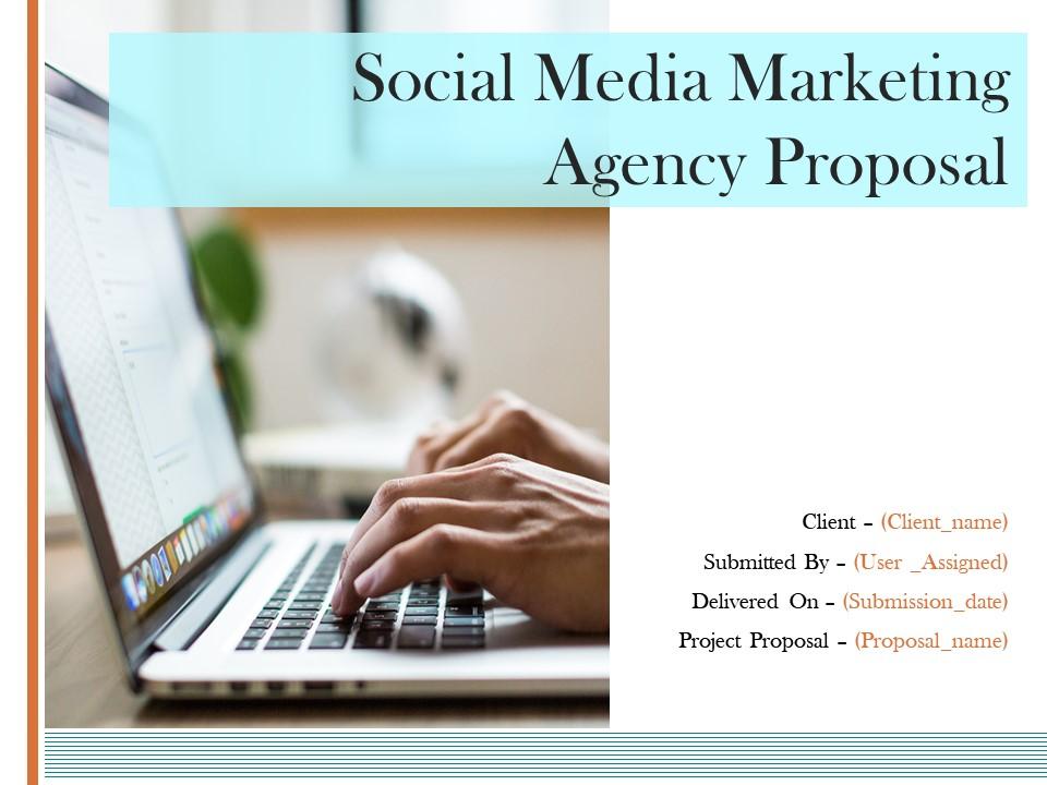 Social Media Marketing Agency Proposal Powerpoint Presentation Slides Slide01