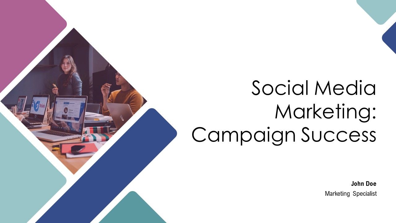 Social Media Marketing Campaign Success PPT Slides AT