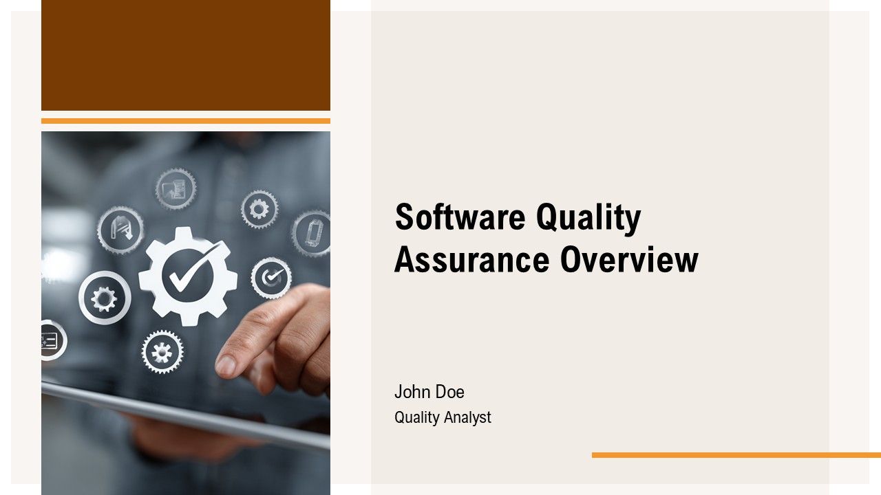Software Quality Assurance Overview PPT Outline ACP Software Quality Assurance Overview PPT Outline ACP