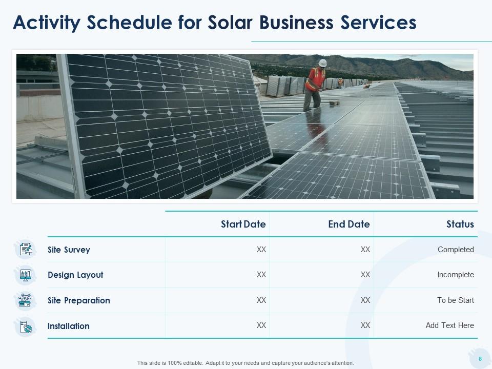 solar business plan ppt