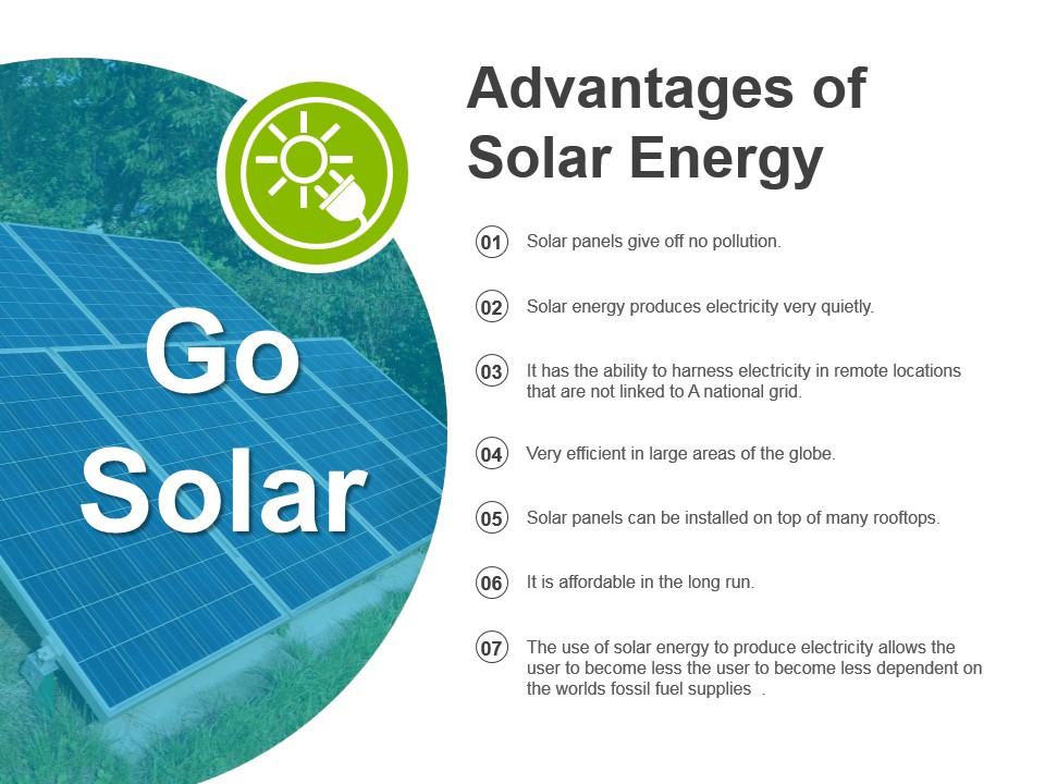 solar energy slide presentation