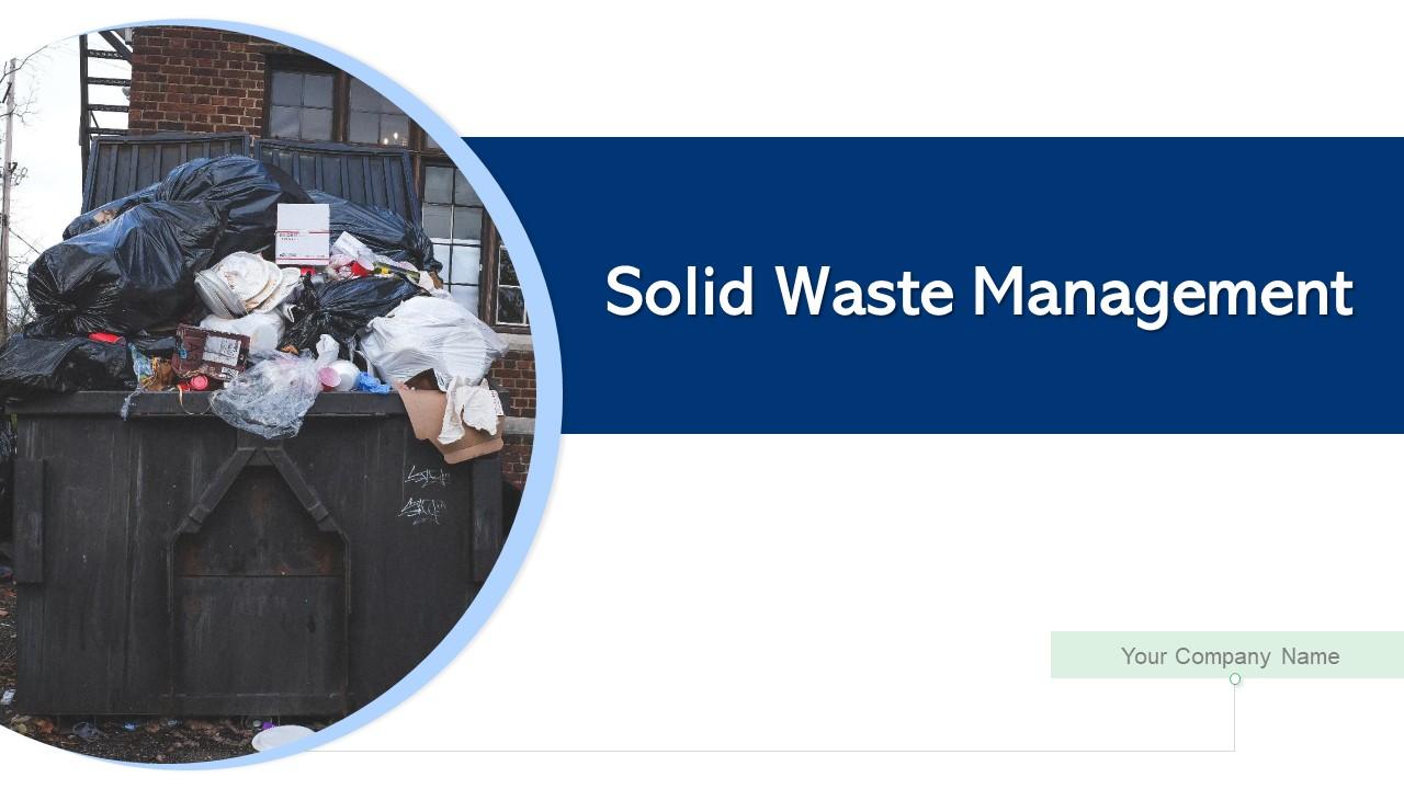 solid waste management presentation topics