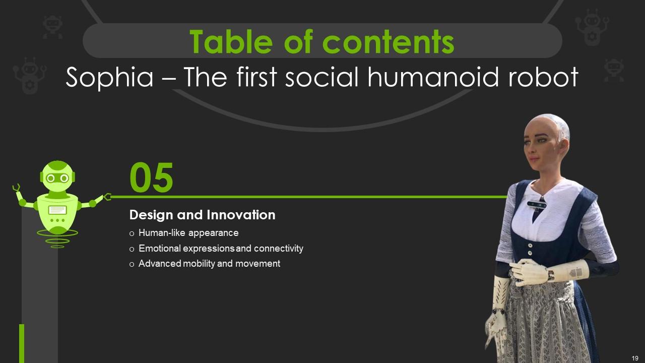 Sophia The First Social Humanoid Robot Powerpoint Presentation Slides ...