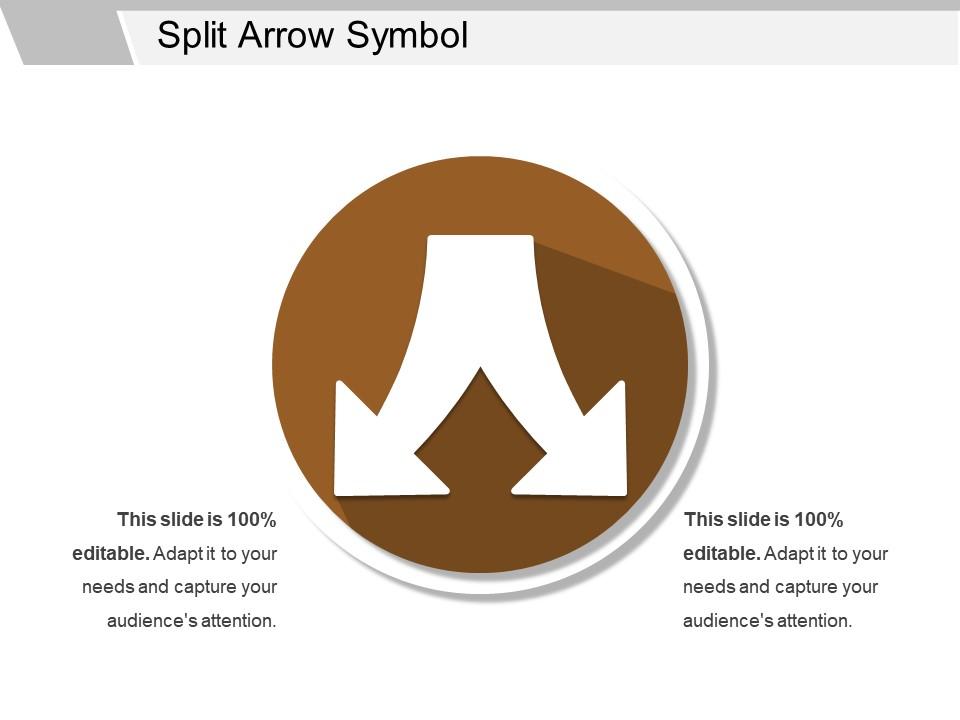 split_arrow_symbol_ppt_slides_Slide01