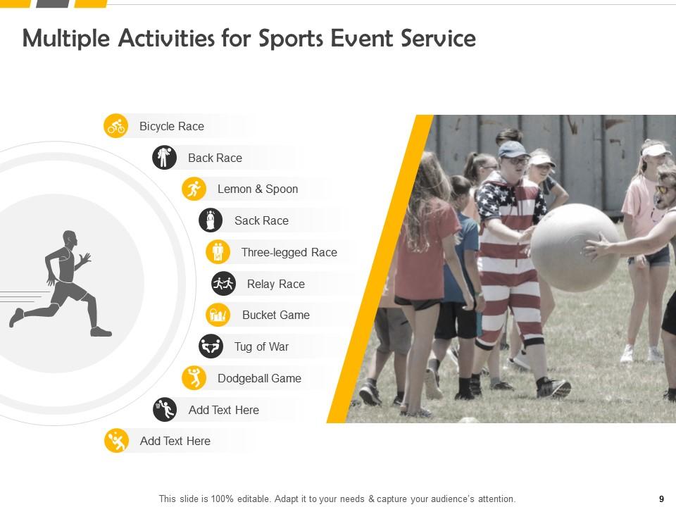 Sports Event For Corporate Employees Proposal Powerpoint Presentation