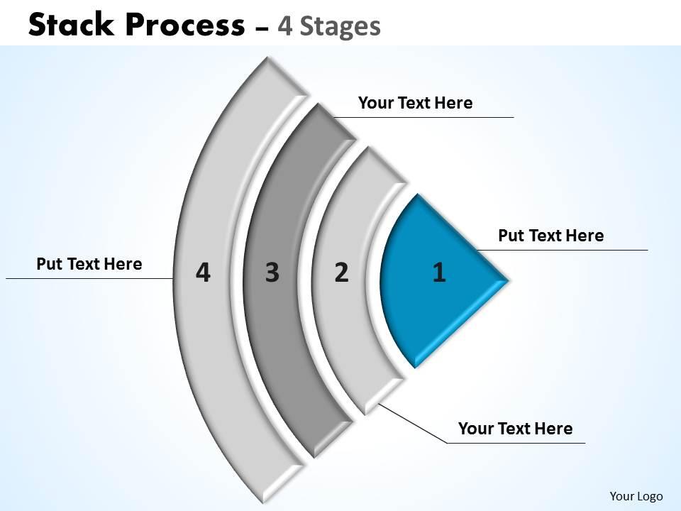 Stack Process 4 1 | PowerPoint Presentation Slides | PPT Slides ...