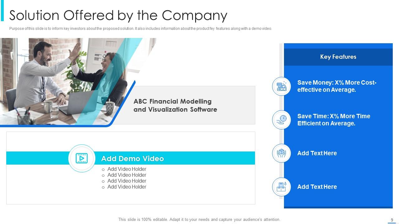 Startup Financial Pitch Deck Template Ppt Template Presentation