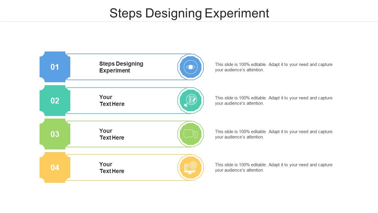Steps Designing Experiment Ppt Powerpoint Presentation Layouts ...