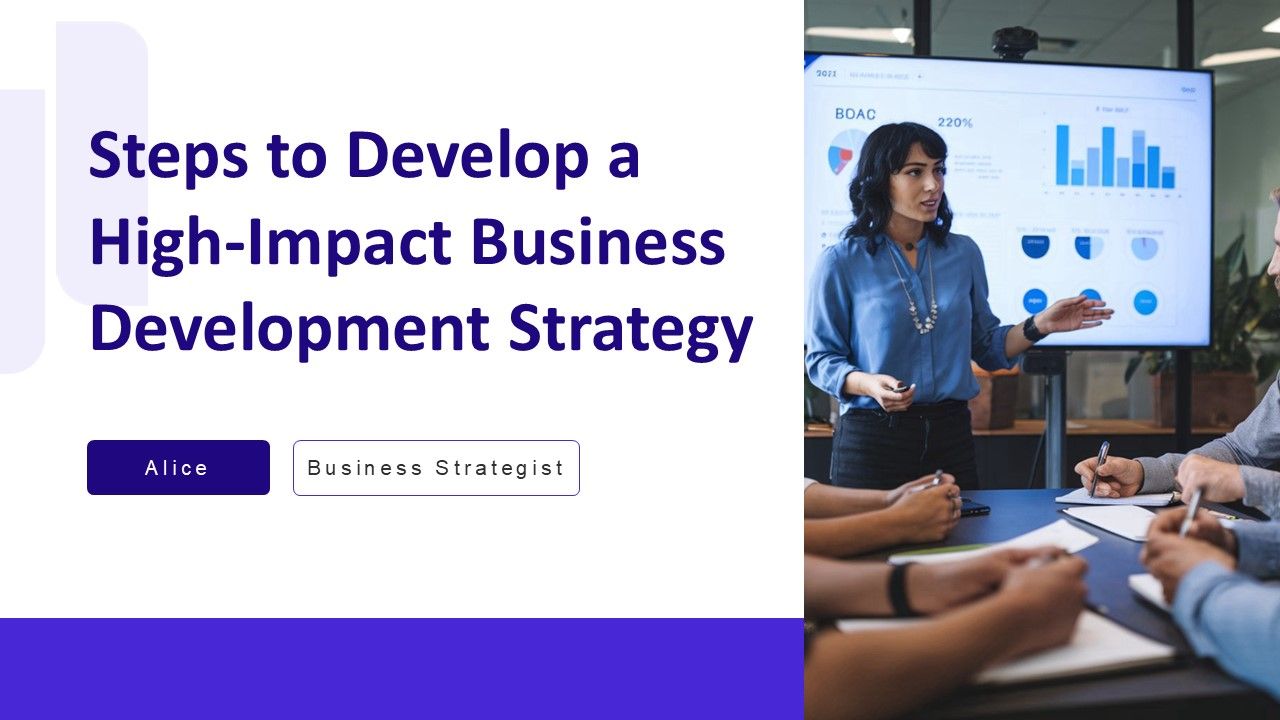 Steps To Develop A High Impact Business Development Strategy PPT ...